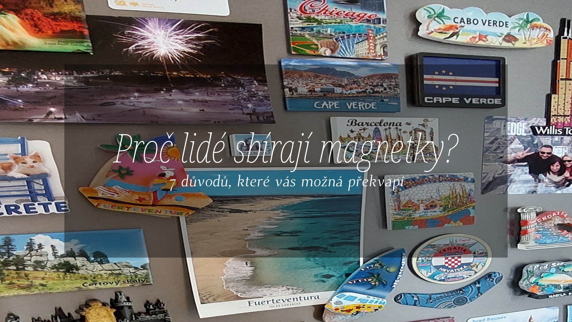 Sbírání magnetek - Výroba magnetek
